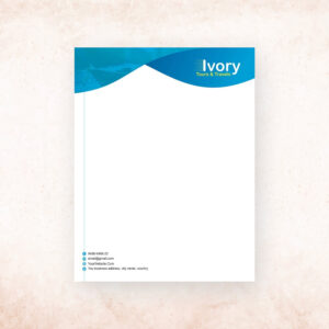 Letter Head 100 GSM - A4 (210 x 280 mm)